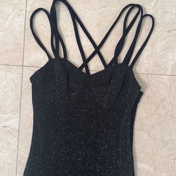 Reiss Sparkly Mini Dress - Picture 2 of 5